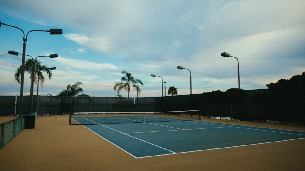 hotel met tennisbaan